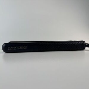 HerStyler Classic Forever Black 1.25" Hair Straightener Flat Iron Tool